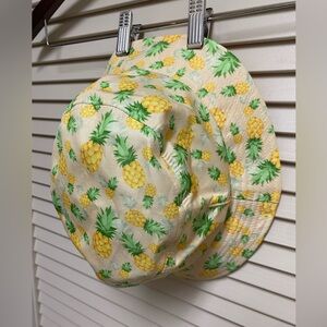 Dole Plantation Pineapple Bucket Hat Hawaii Tropical Summer Beach Unisex OS NWOT